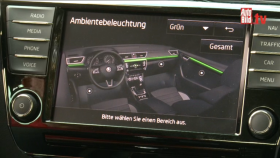 Superb Ambientebeleuchtung In Unserem Octavia Rs 5e Umbauprojekte Und Berichte Octavia Rs Com